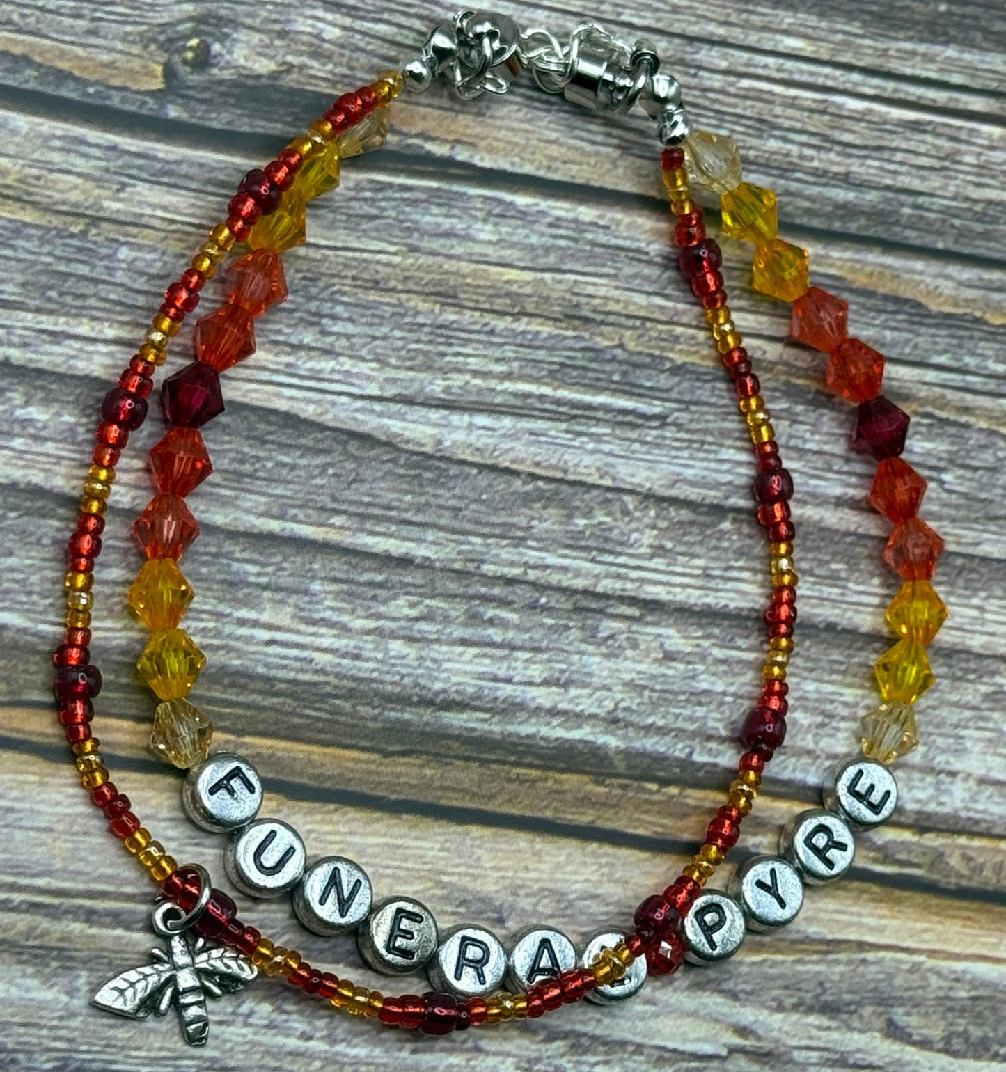 Funeral Pyre Charm Bracelet