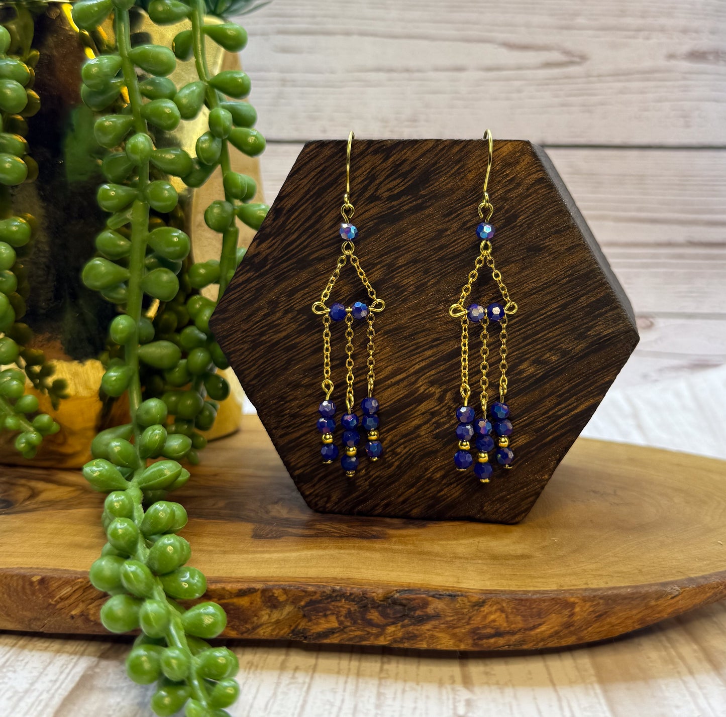 Chandelier Beaded Earrings