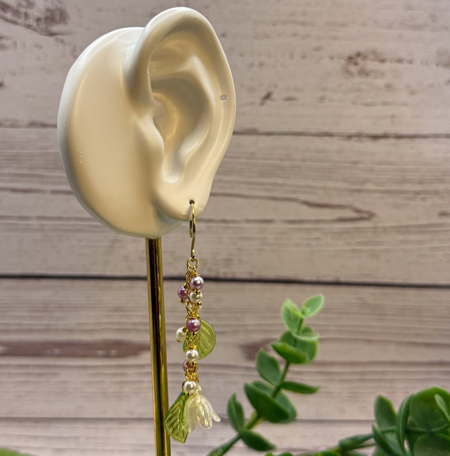 Hanging Garden: Flower Dangle Earrings
