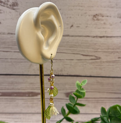 Hanging Garden: Flower Dangle Earrings