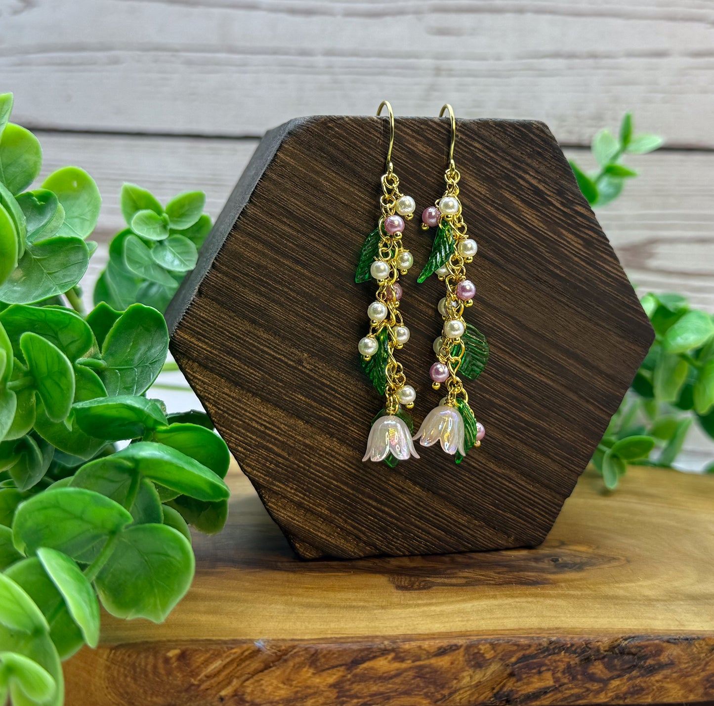 Hanging Garden: Flower Dangle Earrings