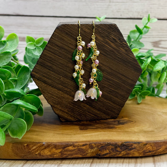 Hanging Garden: Flower Dangle Earrings