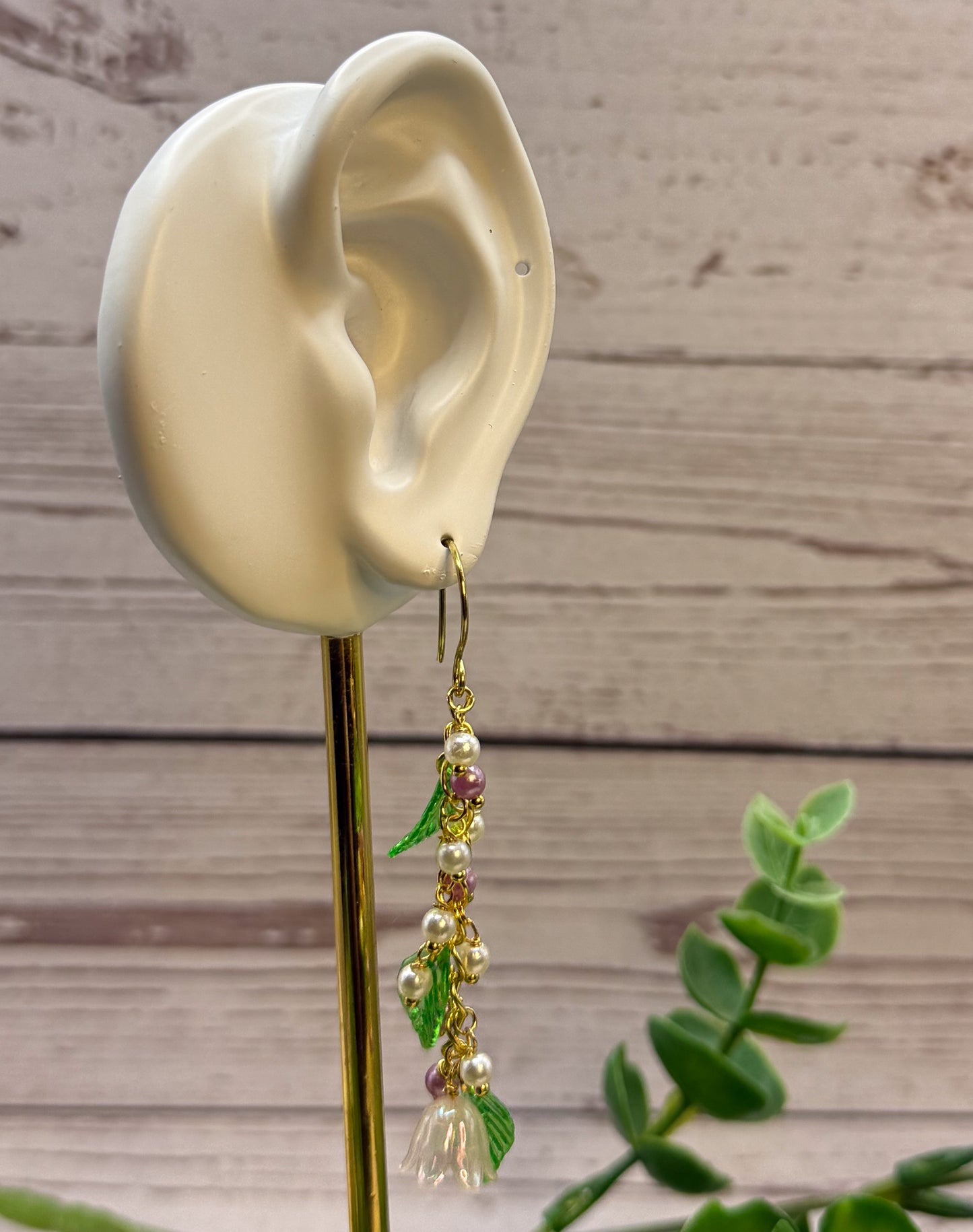Hanging Garden: Flower Dangle Earrings