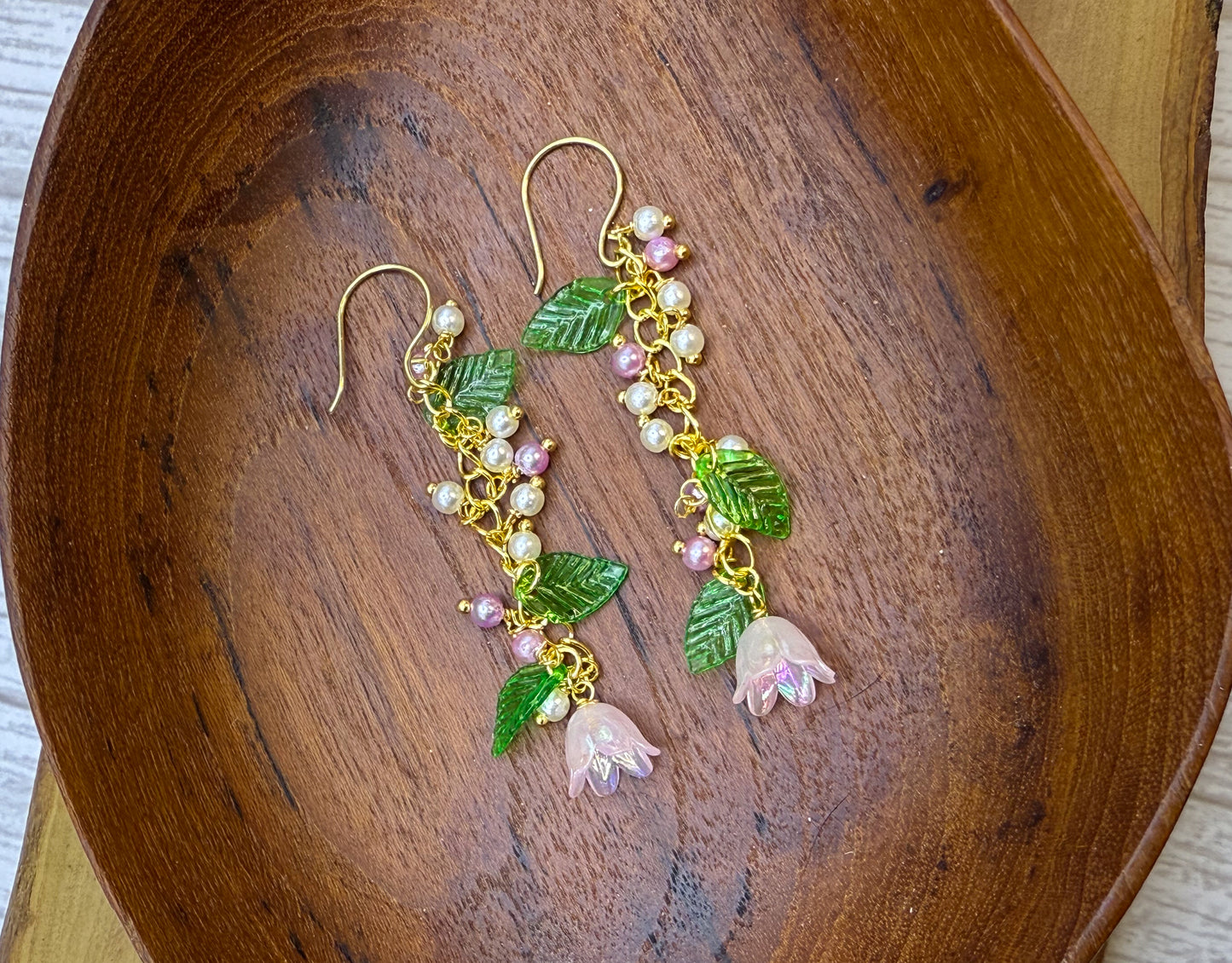 Hanging Garden: Flower Dangle Earrings