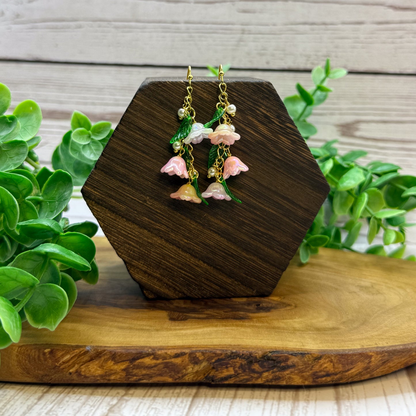 Hanging Garden: Flower Dangle Earrings
