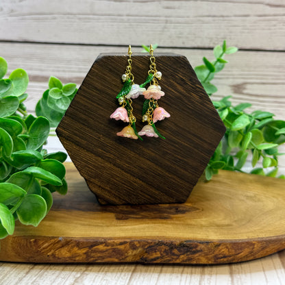 Hanging Garden: Flower Dangle Earrings