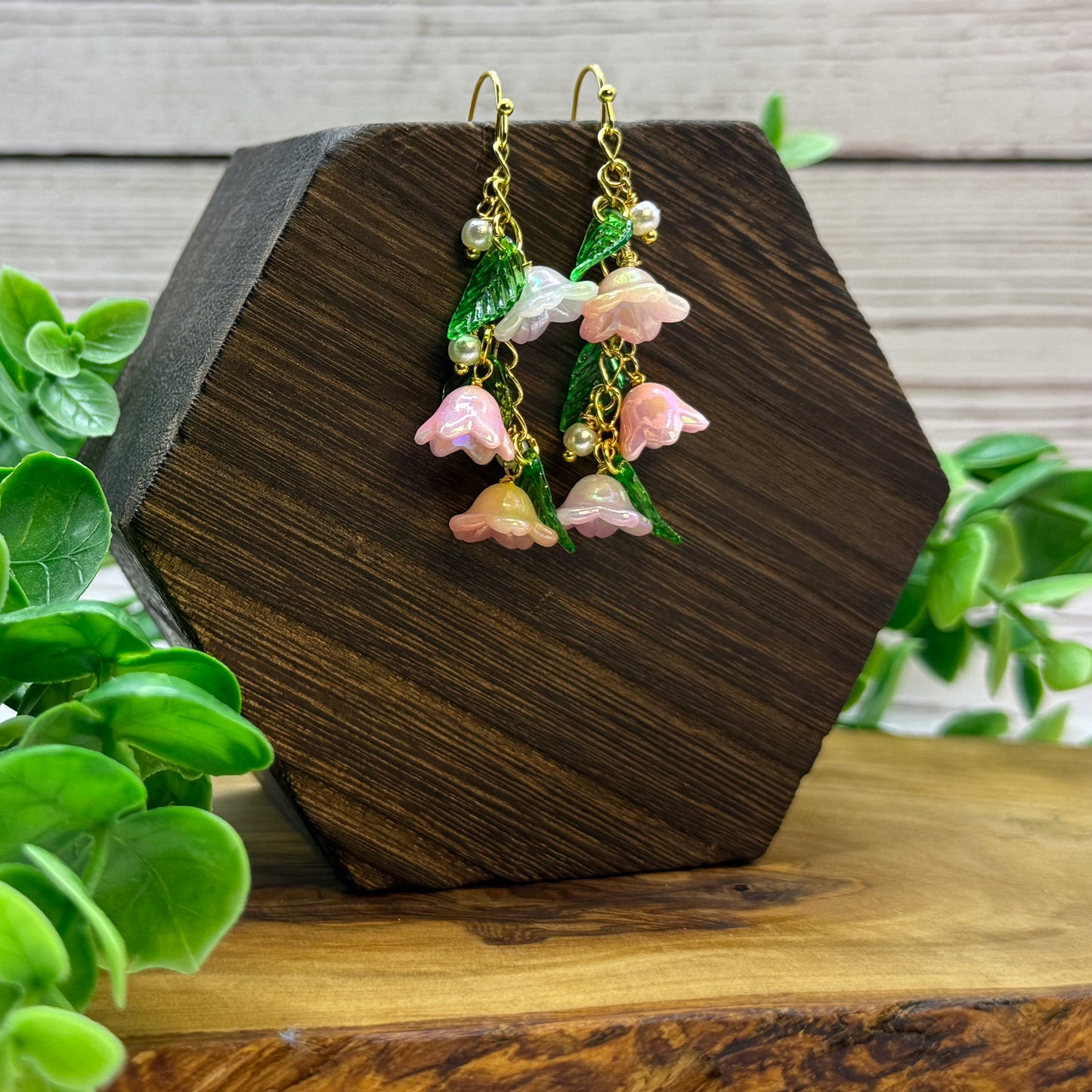 Hanging Garden: Flower Dangle Earrings