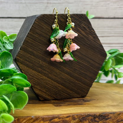 Hanging Garden: Flower Dangle Earrings