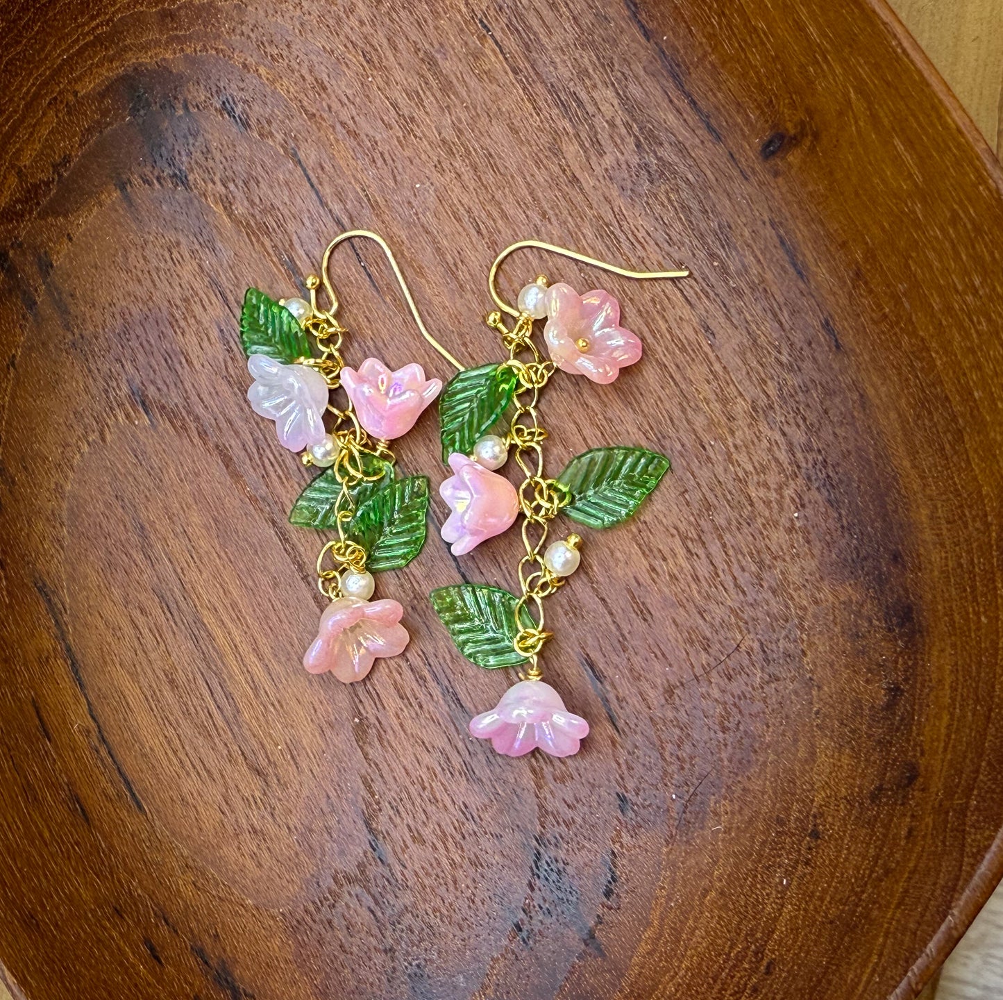 Hanging Garden: Flower Dangle Earrings