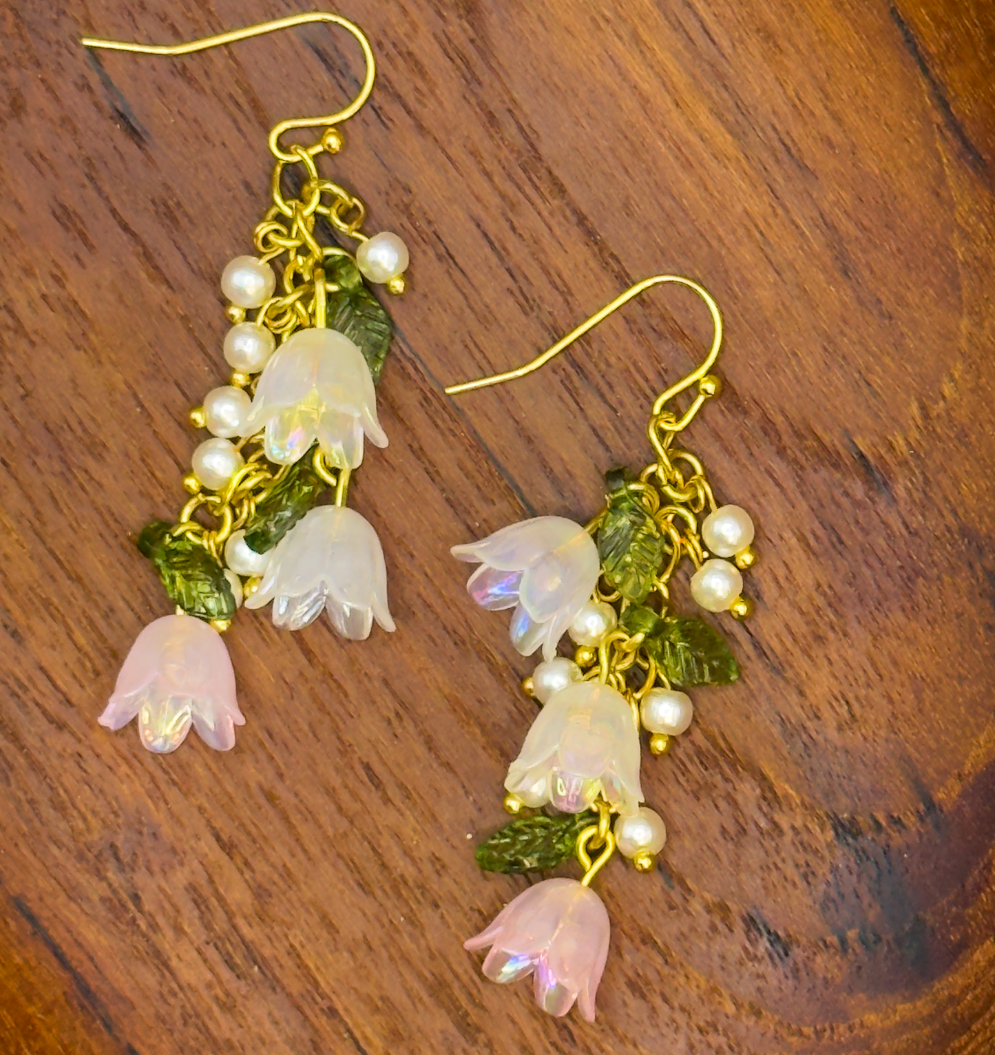 Hanging Garden: Flower Dangle Earrings