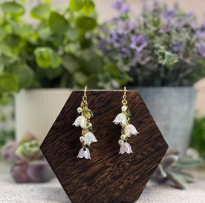 Hanging Garden: Flower Dangle Earrings