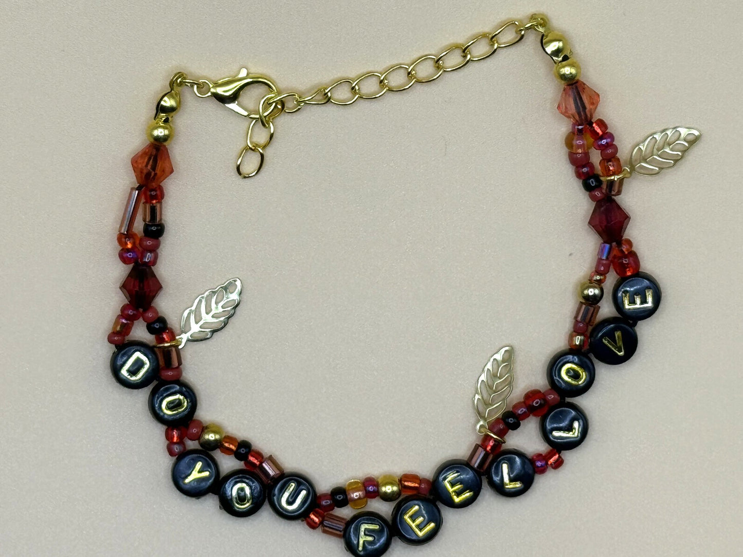 “Do You Feel Love?” Bracelet