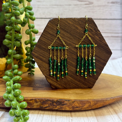 Chandelier Beaded Earrings