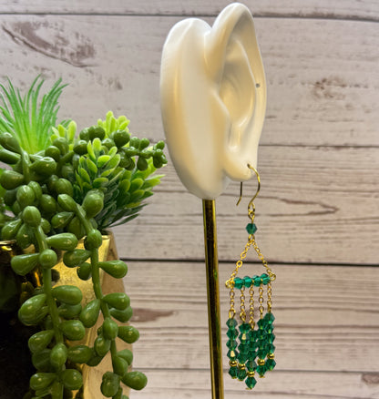 Chandelier Beaded Earrings