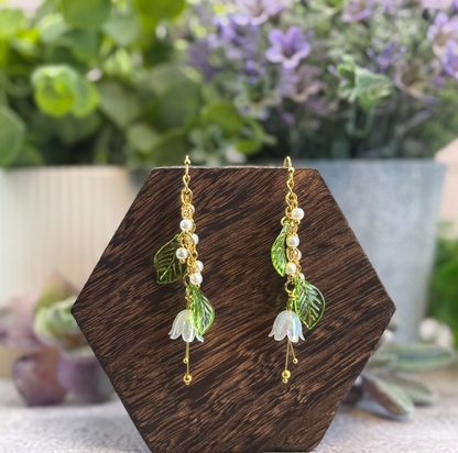 Hanging Garden: Flower Dangle Earrings