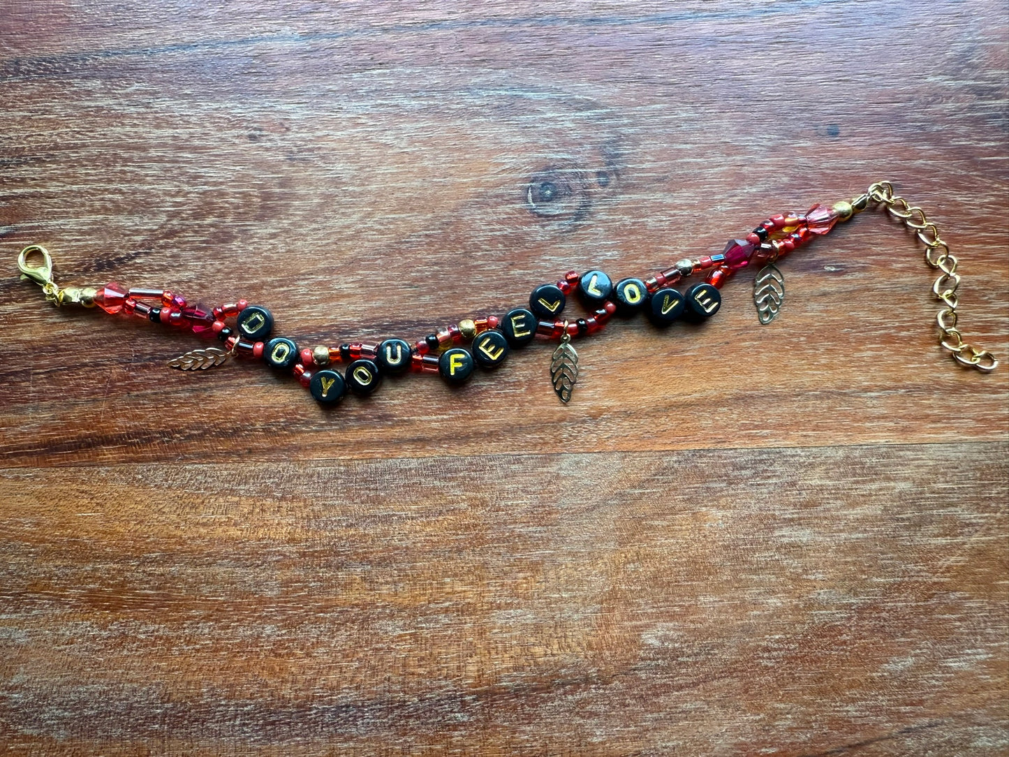 “Do You Feel Love?” Bracelet