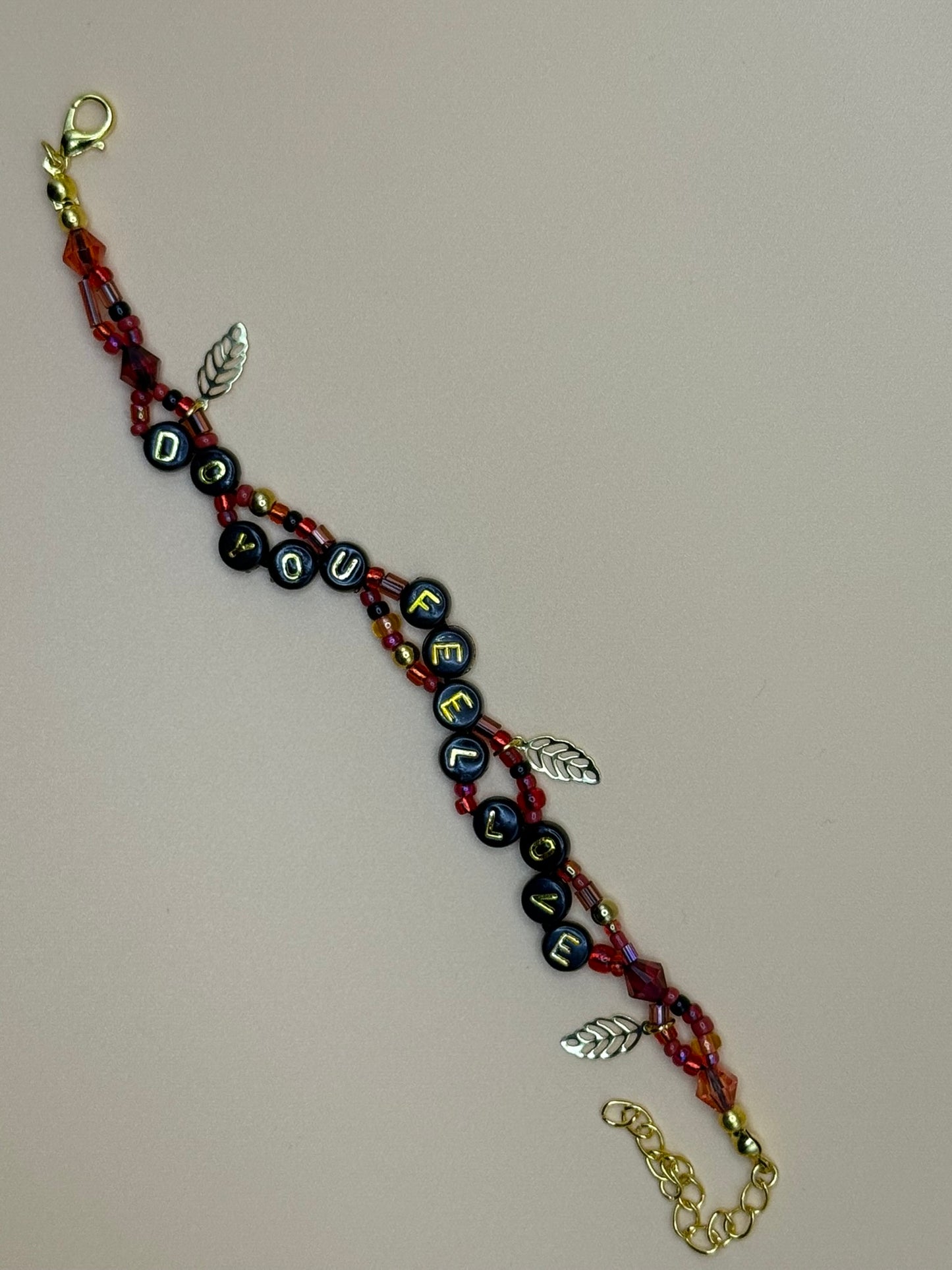 “Do You Feel Love?” Bracelet