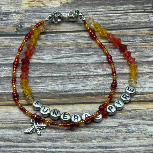Funeral Pyre Charm Bracelet