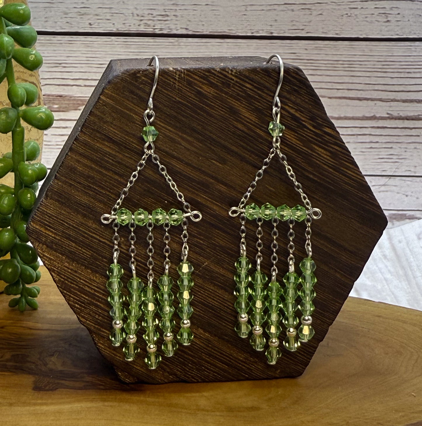 Chandelier Beaded Earrings