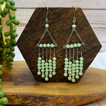 Chandelier Beaded Earrings