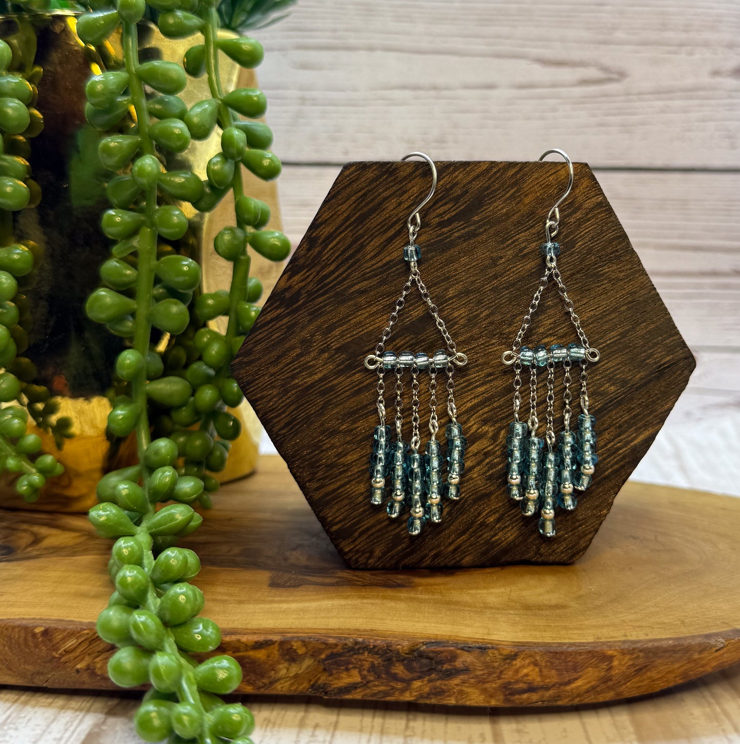 Chandelier Beaded Earrings