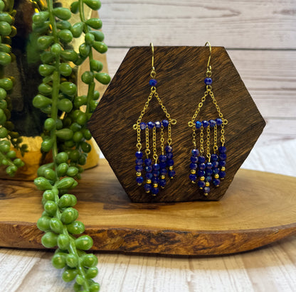 Chandelier Beaded Earrings