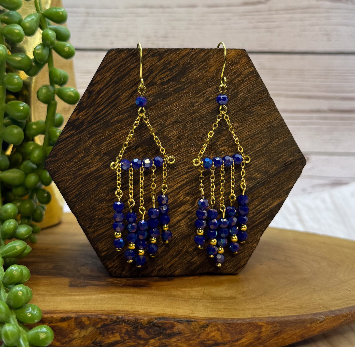 Chandelier Beaded Earrings