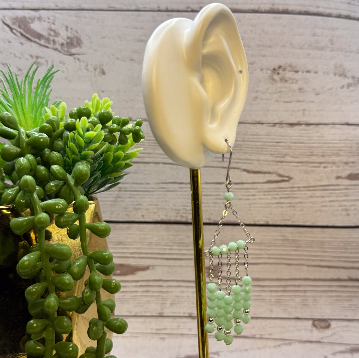 Chandelier Beaded Earrings