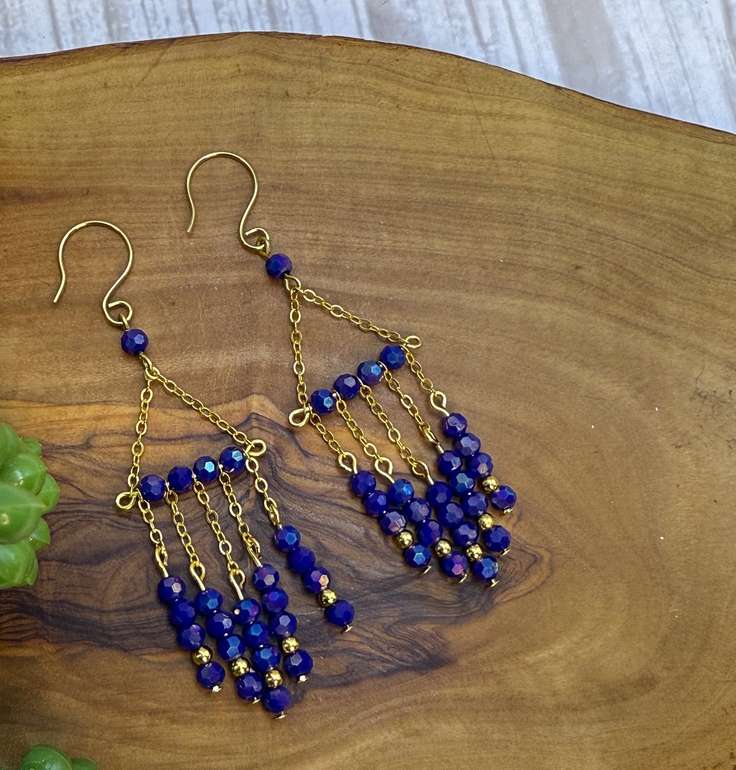 Chandelier Beaded Earrings
