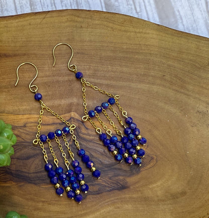 Chandelier Beaded Earrings