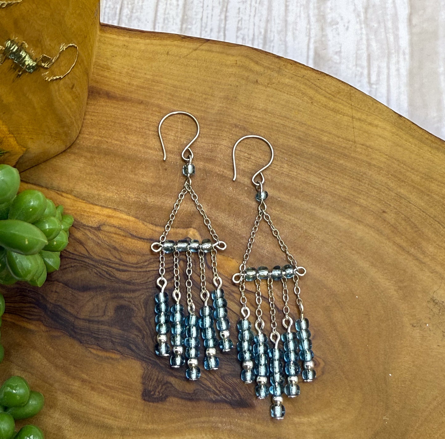 Chandelier Beaded Earrings