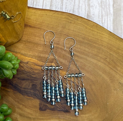 Chandelier Beaded Earrings