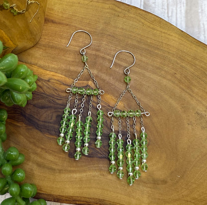 Chandelier Beaded Earrings