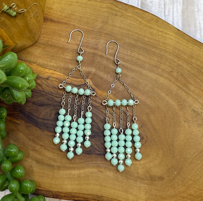 Chandelier Beaded Earrings