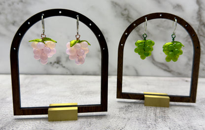 Fruit Basket Beaded Dangle Earrings