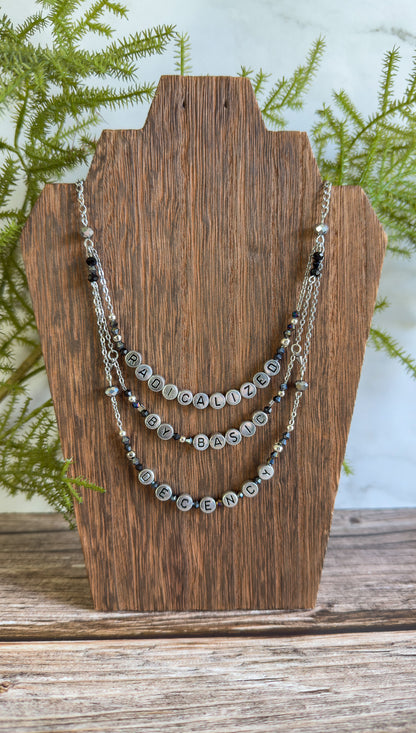 Statement Necklace | Radicalized by Basic Decency