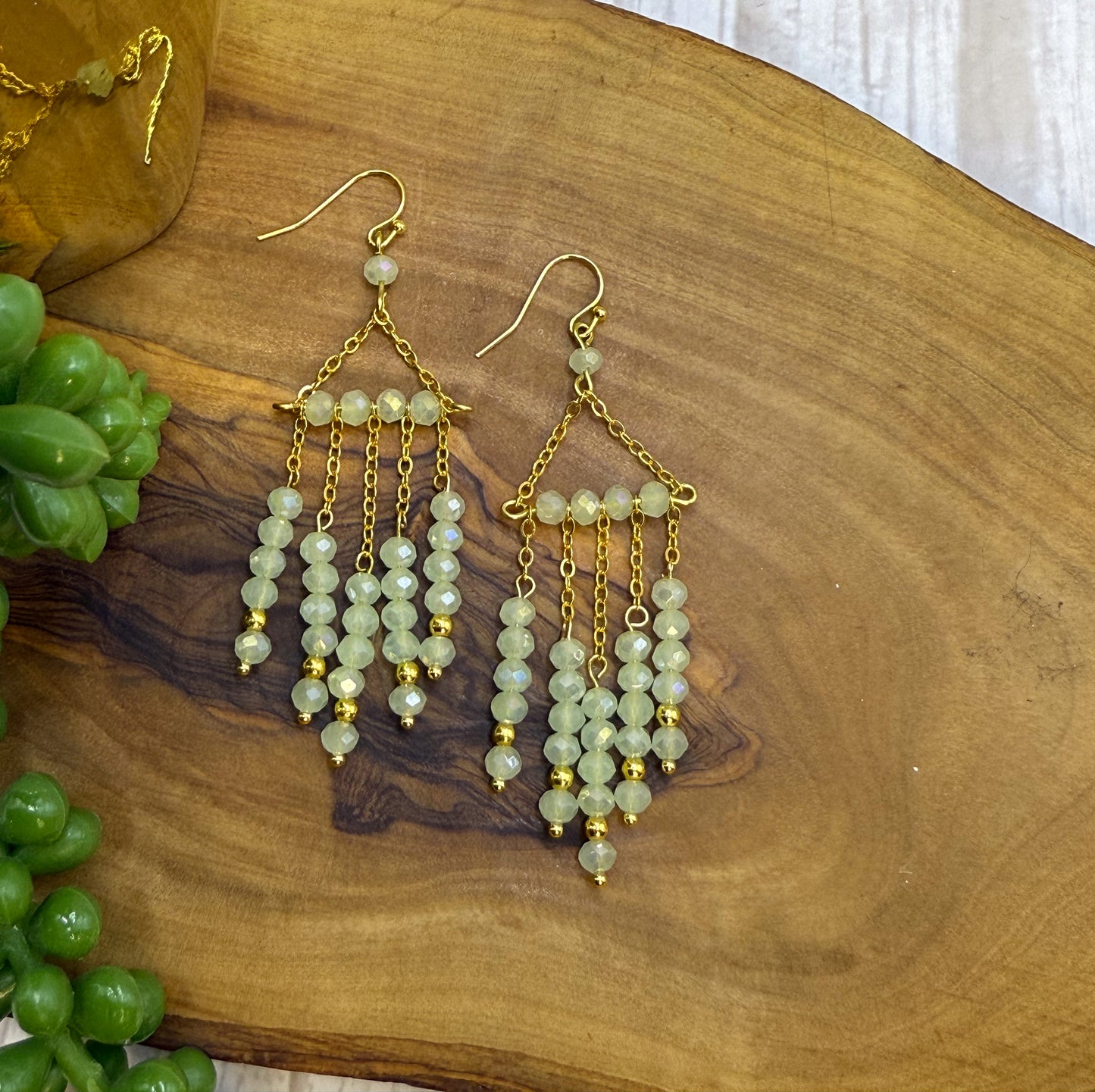 Chandelier Beaded Earrings