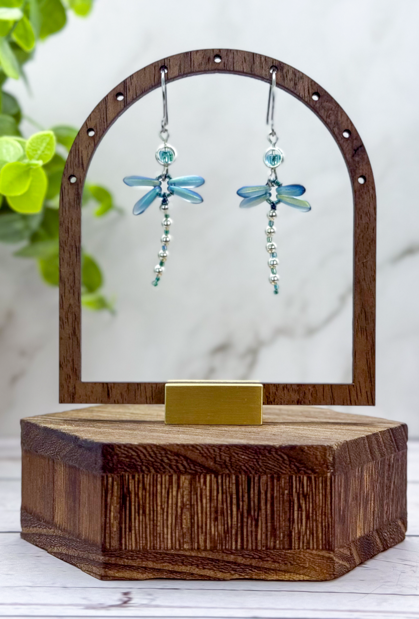 Dragonfly Drop Earrings