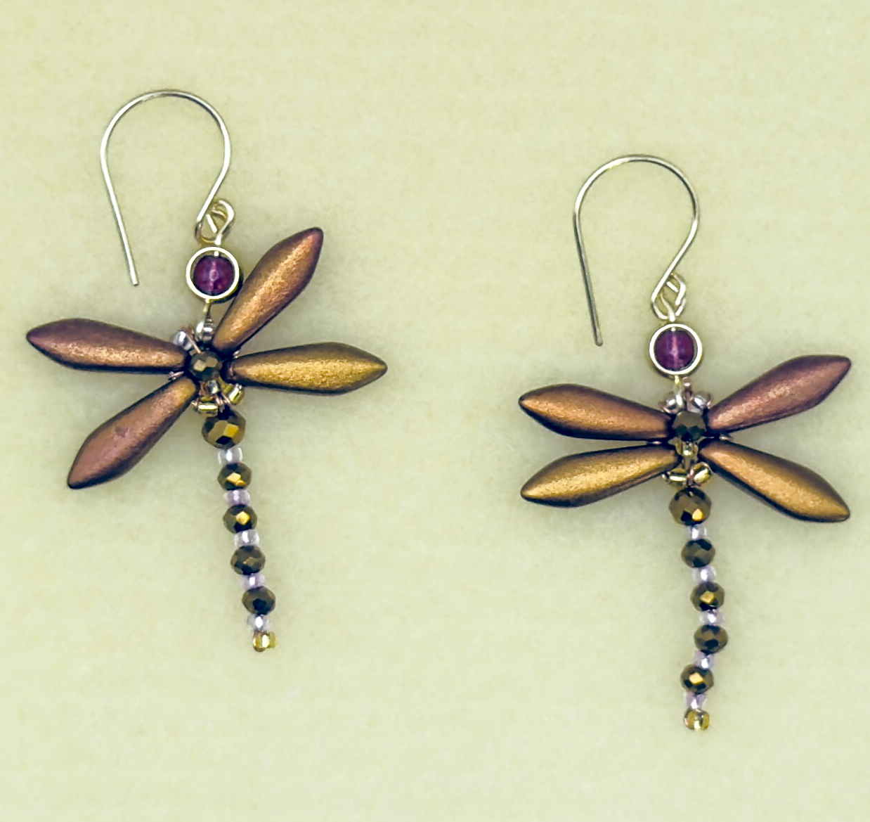 Dragonfly Drop Earrings