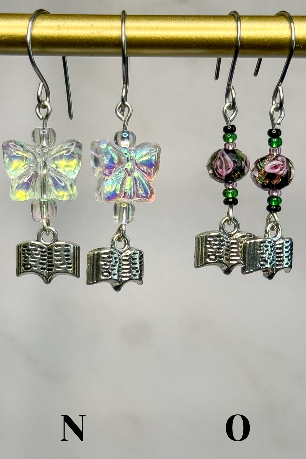 Oathbound: Bookish Earrings