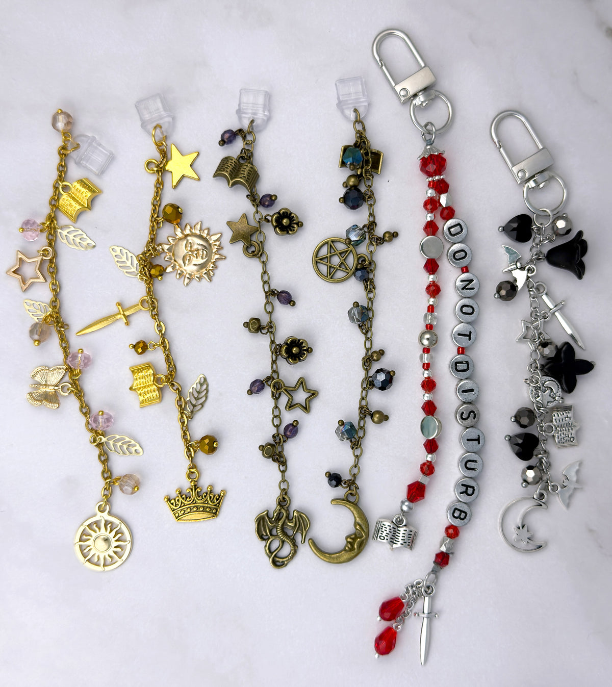 Tome Trinkets for E-Readers: Dust Plug or Dangle Charm