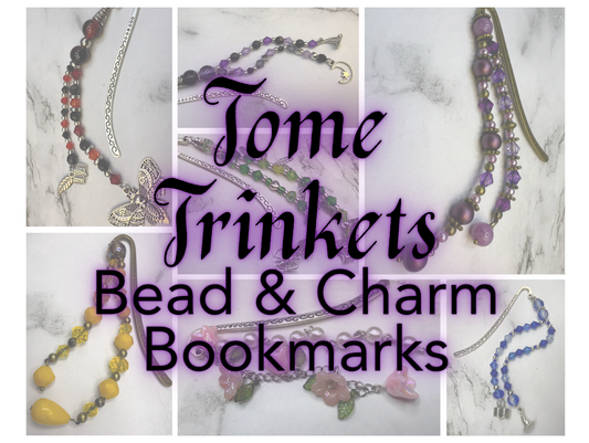 Tome Trinkets: Handmade Bead & Charm Bookmarks