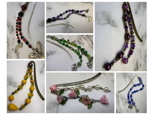 Tome Trinkets: Handmade Bead & Charm Bookmarks